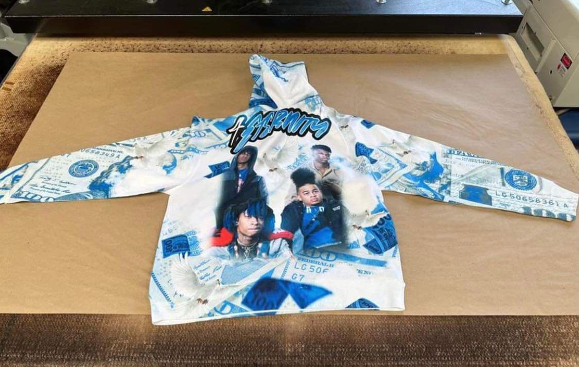 Custom 3D Printed Hoodies