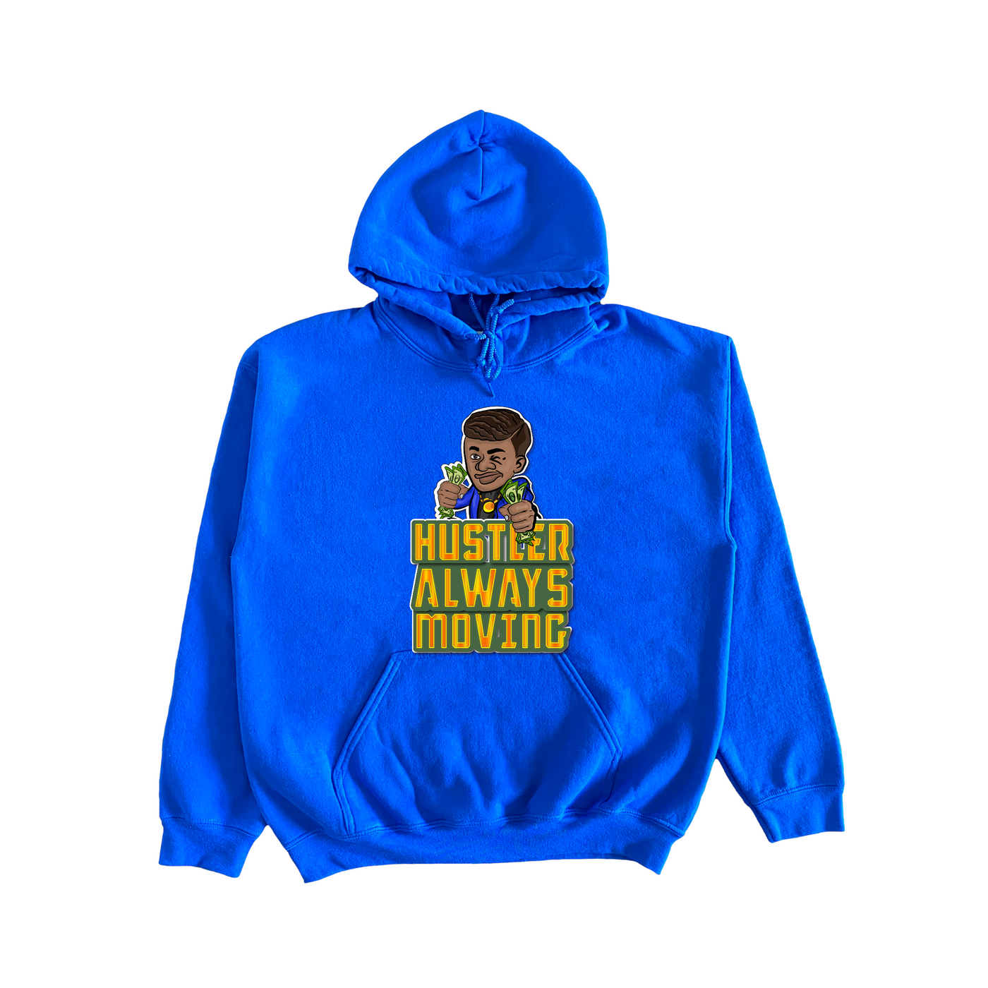 Hustlers Always Moving ( Money Man) T-shirt