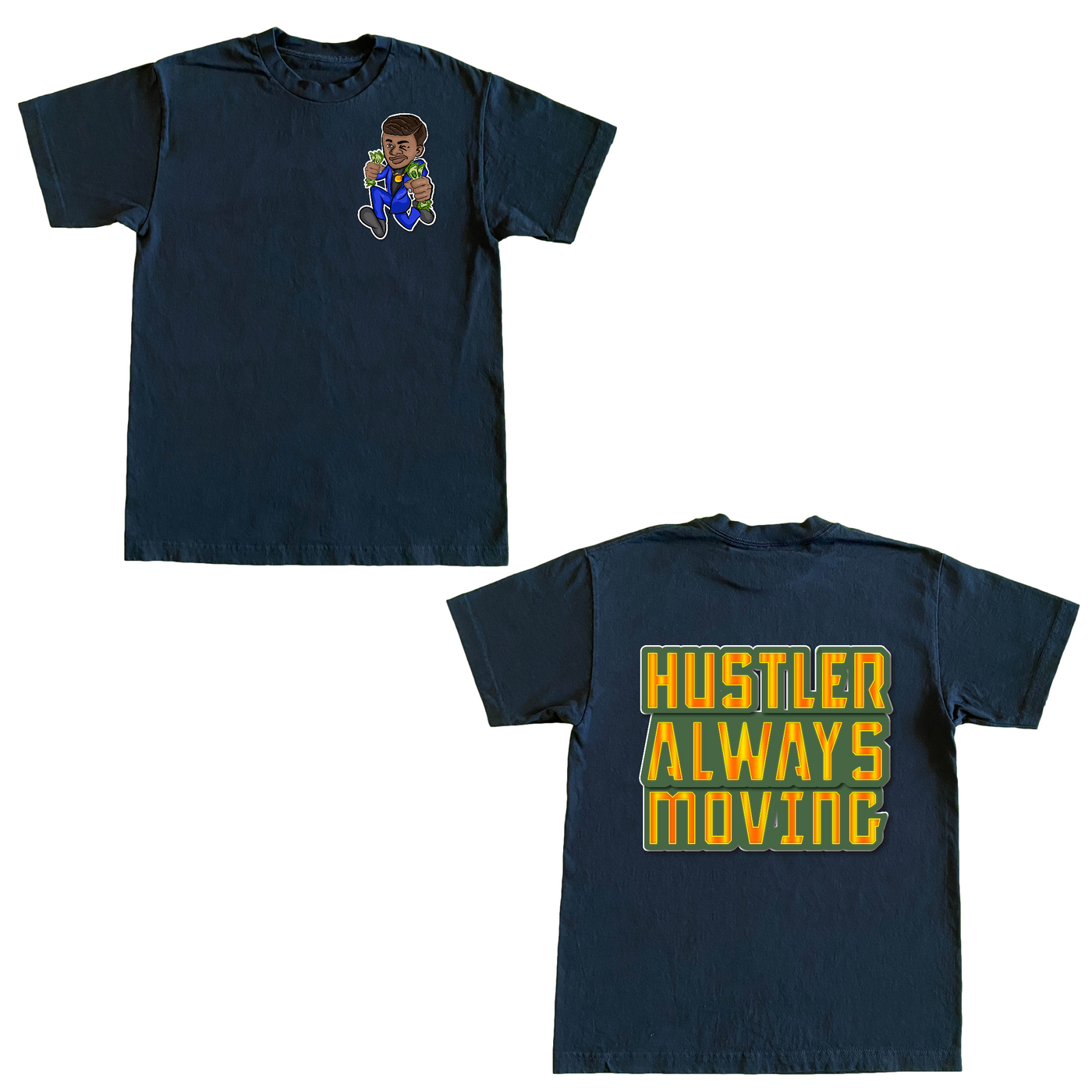 Money Man Double Side Logo