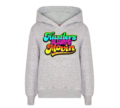 Graphic Hustler Always Movin Hoodie