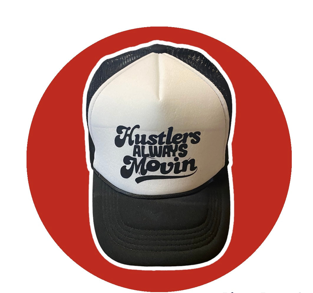 Black & White Trucker Hats