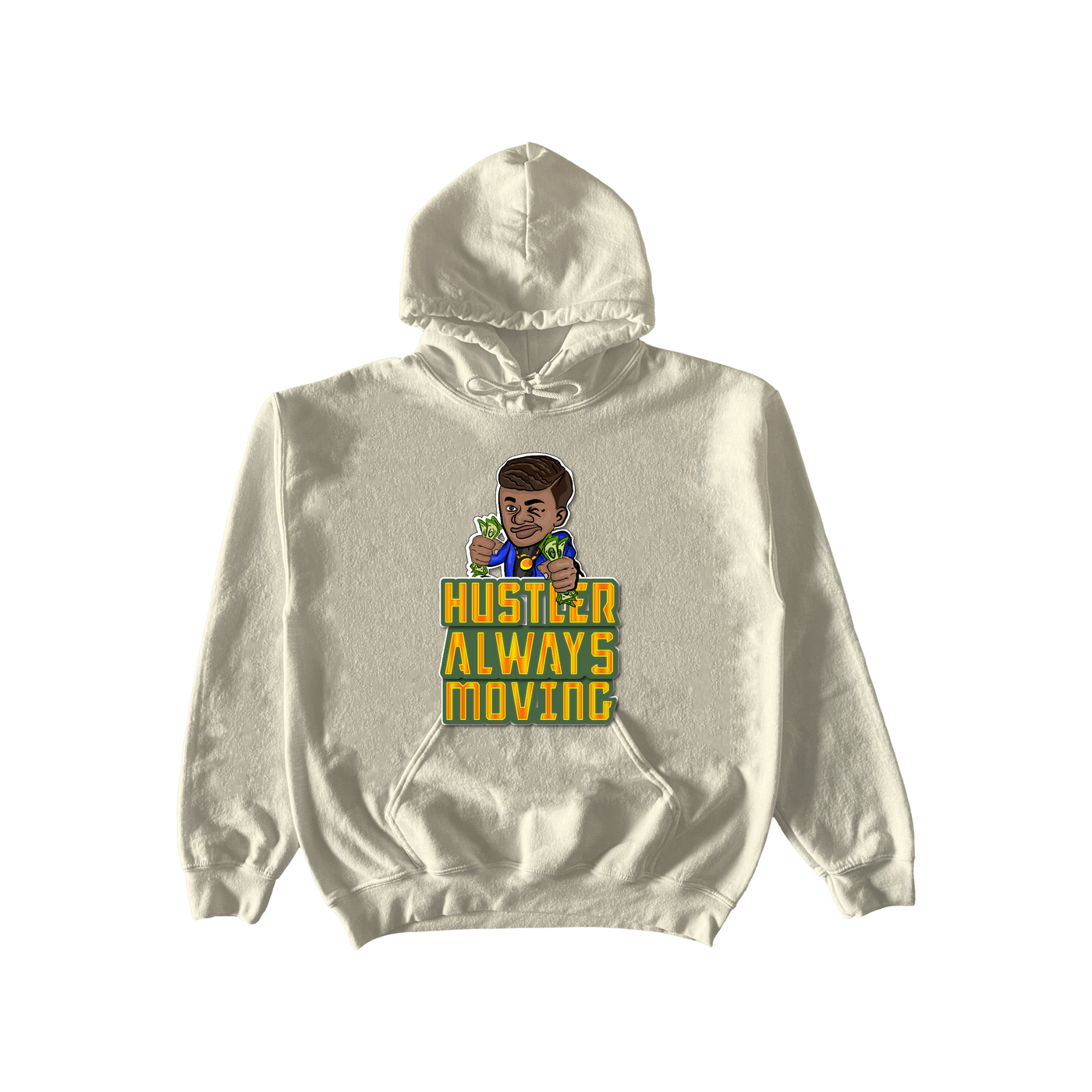 Hustlers Always Moving ( Money Man) T-shirt