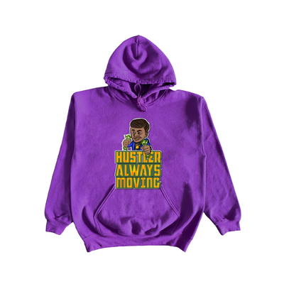 Hustlers Always Moving ( Money Man) T-shirt