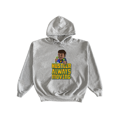 Hustlers Always Moving ( Money Man) T-shirt